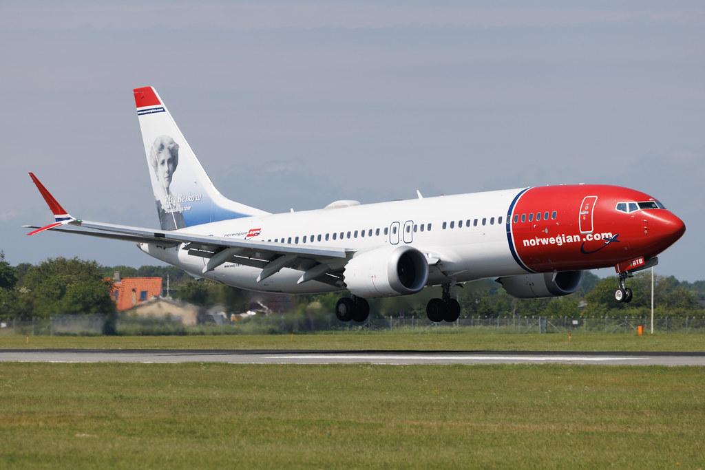 Copenhagen Airport: Norwegian (DY / NOZ) | Livery: Elsa Beskow Livery | Operator: Norwegian Air Sweden | Boeing 737 MAX 8 B38M | SE-RTB | MSN 63972