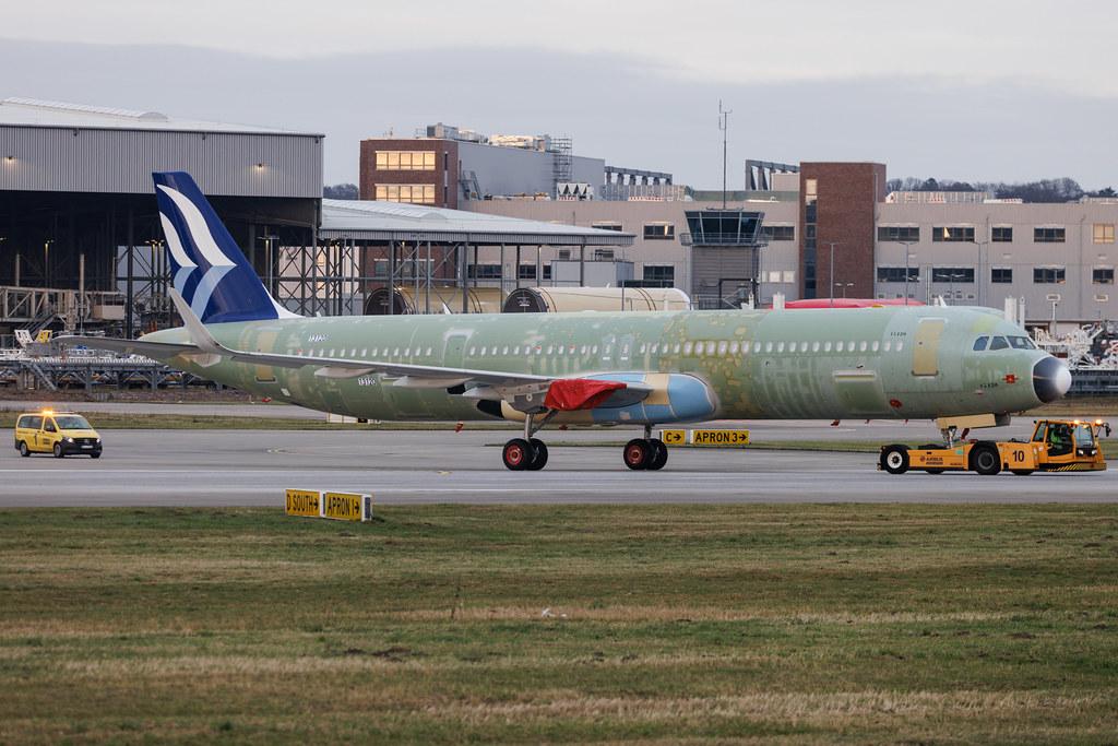 Hamburg Finkenwerder: Aegean Airlines (A3 / AEE) | Airbus A321-271NX A21N | D-AZYH | SX-NAW | MSN 13120