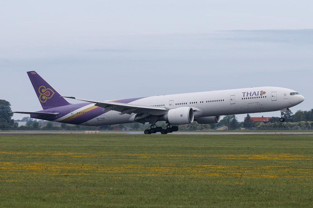 Copenhagen Airport: Thai Airways (TG / THA) | Boeing 777-3D7(ER) B77W | HS-TKW | MSN 42112