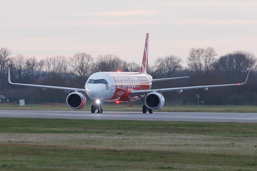 Hamburg Finkenwerder: AirAsia (AK / AXM) | Airbus A321-251NX A21N | D-AVXX | 9M-CAA | MSN 12901