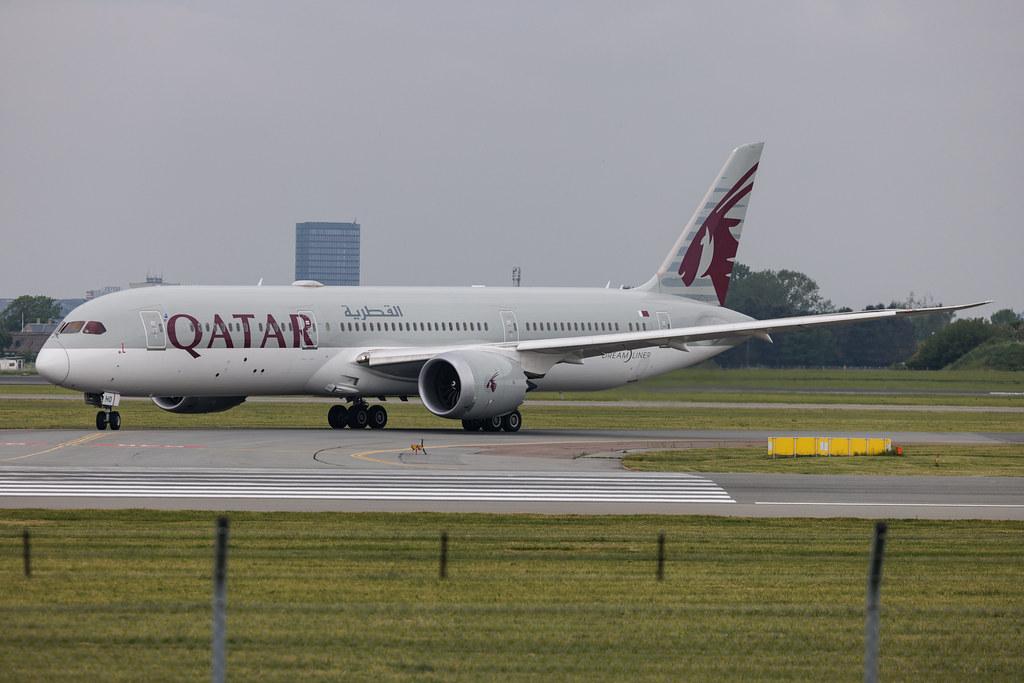 Copenhagen Airport: Qatar Airways (QR / QTR) | Boeing 787-9 Dreamliner B789 | A7-BHO | MSN 64223