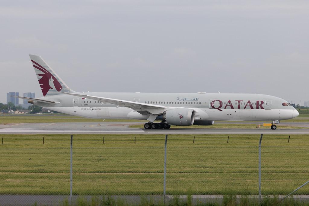 Copenhagen Airport: Qatar Airways (QR / QTR) | Boeing 787-9 Dreamliner B789 | A7-BHO | MSN 64223
