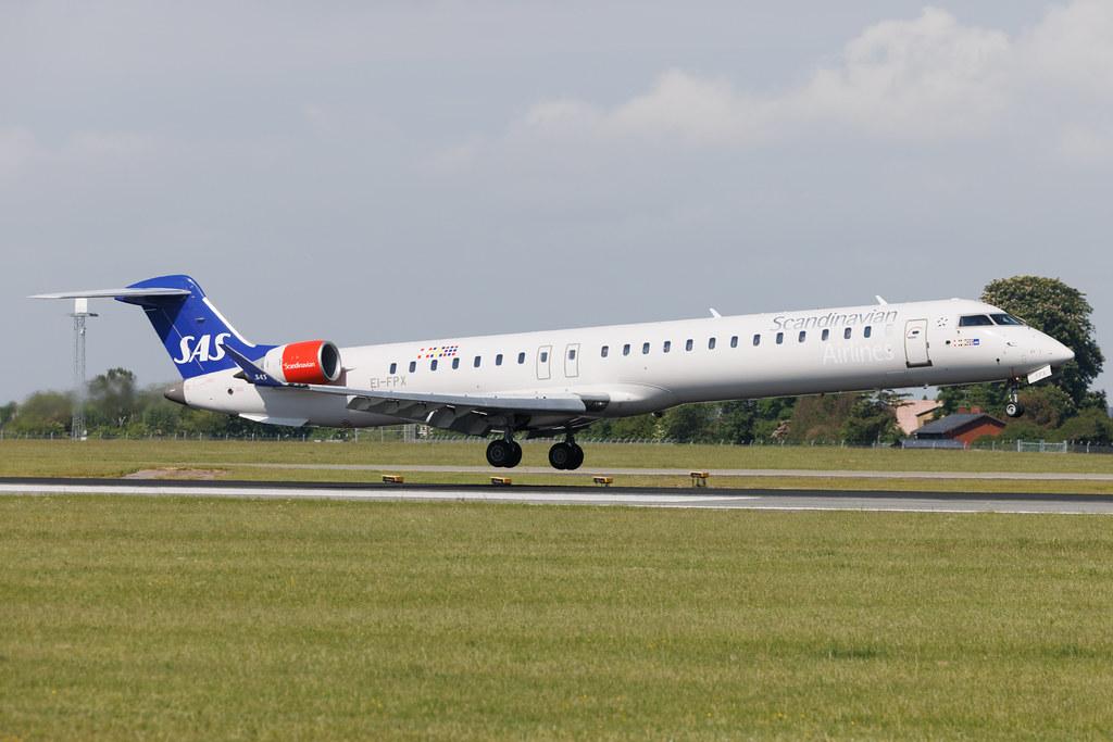 Copenhagen Airport: SAS (SK / SAS) | Operator: Cityjet | Mitsubishi CRJ-900LR CRJ9 | EI-FPX | MSN 15444