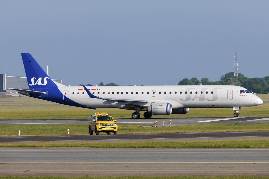 Copenhagen Airport: SAS (SK / SAS) | Operator: SAS Link | Embraer E195LR E195 | SE-RSK | MSN 19000120