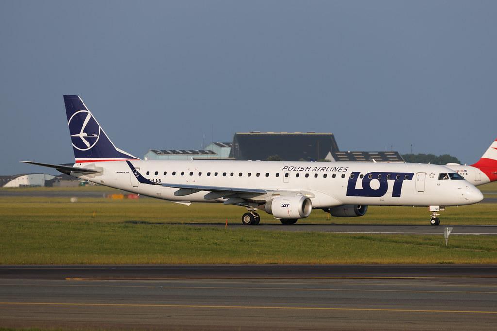 Copenhagen Airport: LOT (LO / LOT) | Embraer E195AR E195 | SP-LNN | MSN 19000413