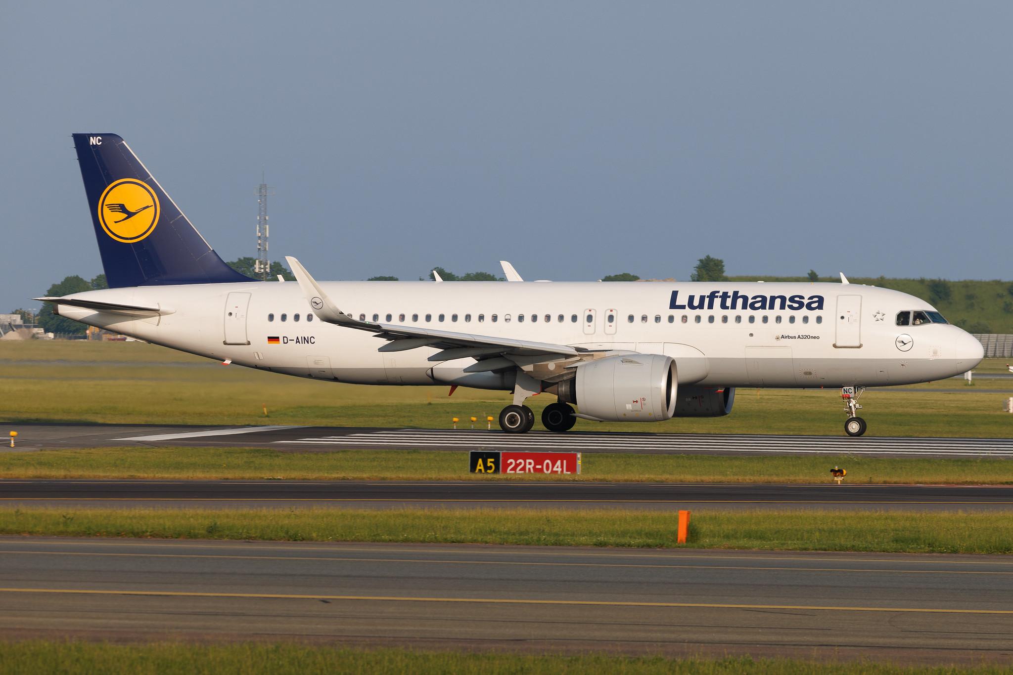 Copenhagen Airport: Lufthansa (LH / DLH) | Airbus A320-271N A20N | D-AINC | MSN 6920