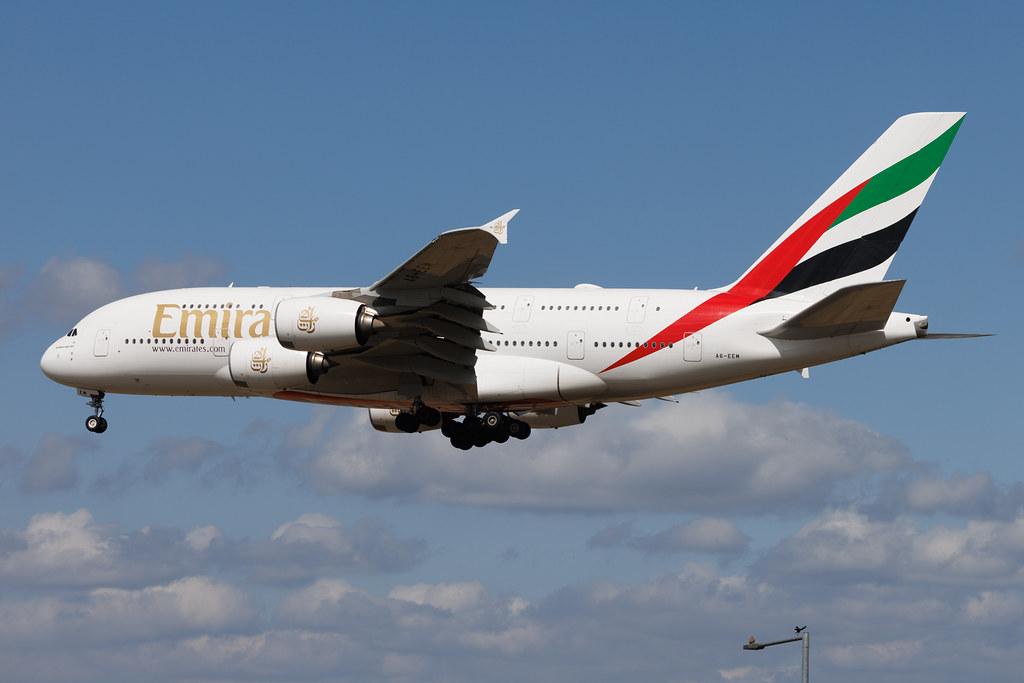 Frankfurt Airport: Emirates (EK / UAE) | Airbus A380-861 A388 | A6-EEM | MSN 134