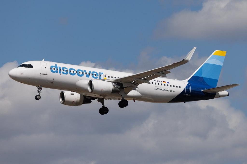 Frankfurt Airport: Discover Airlines (4Y / OCN) | Airbus A320-214 A320 | D-AIUR | MSN 6985