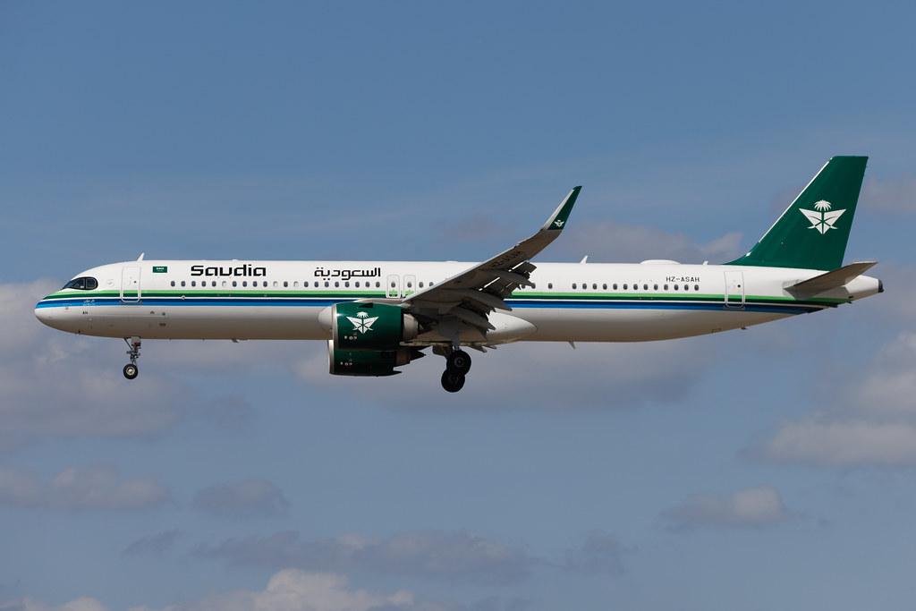 Frankfurt Airport: Saudia (SV / SVA) | Airbus A321-251NX A21N | HZ-ASAH | MSN 11791