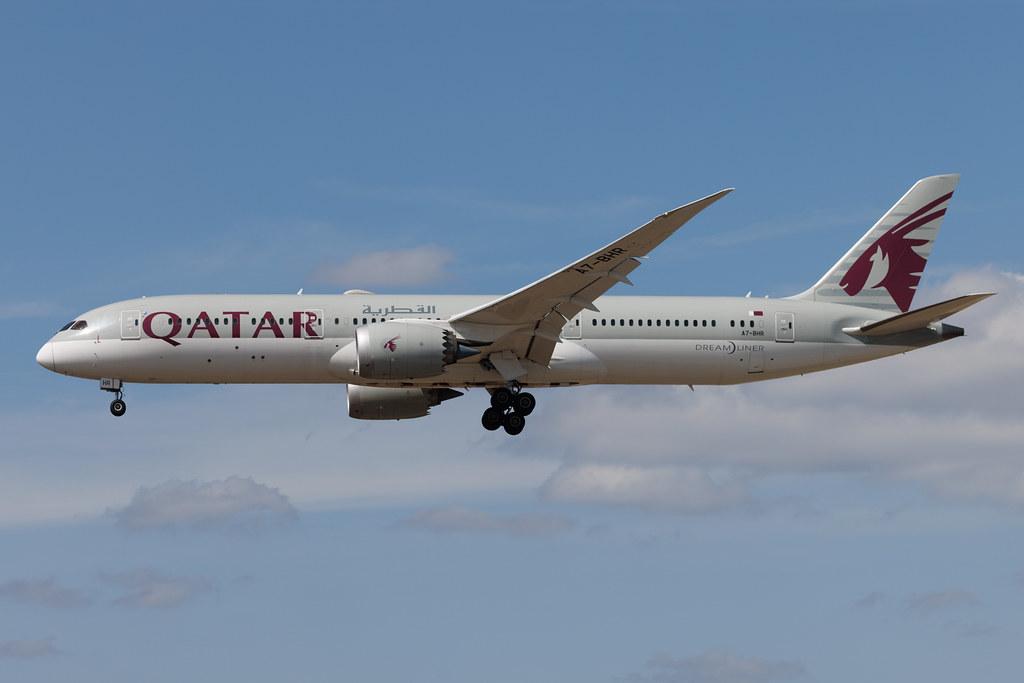 Frankfurt Airport: Qatar Airways (QR / QTR) | Boeing 787-9 Dreamliner B789 | A7-BHR | MSN 64226