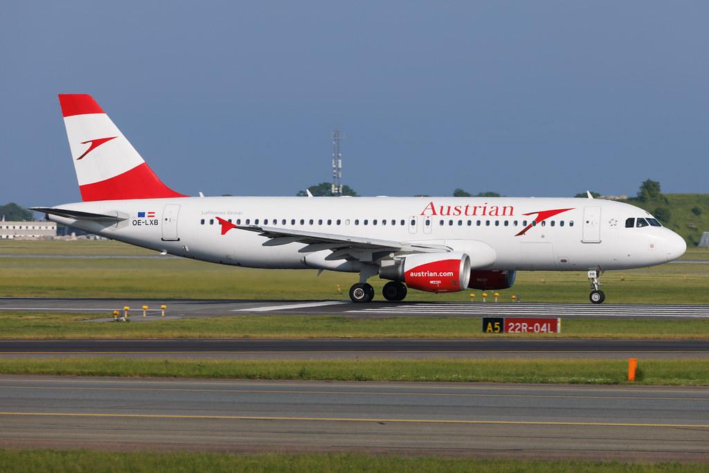 Copenhagen Airport: Austrian Airlines (OS / AUA) | Airbus A320-216 A320 | OE-LXB | MSN 3482