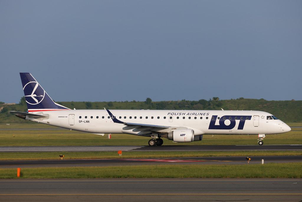 Copenhagen Airport: LOT (LO / LOT) | Embraer E195AR E195 | SP-LNN | MSN 19000413