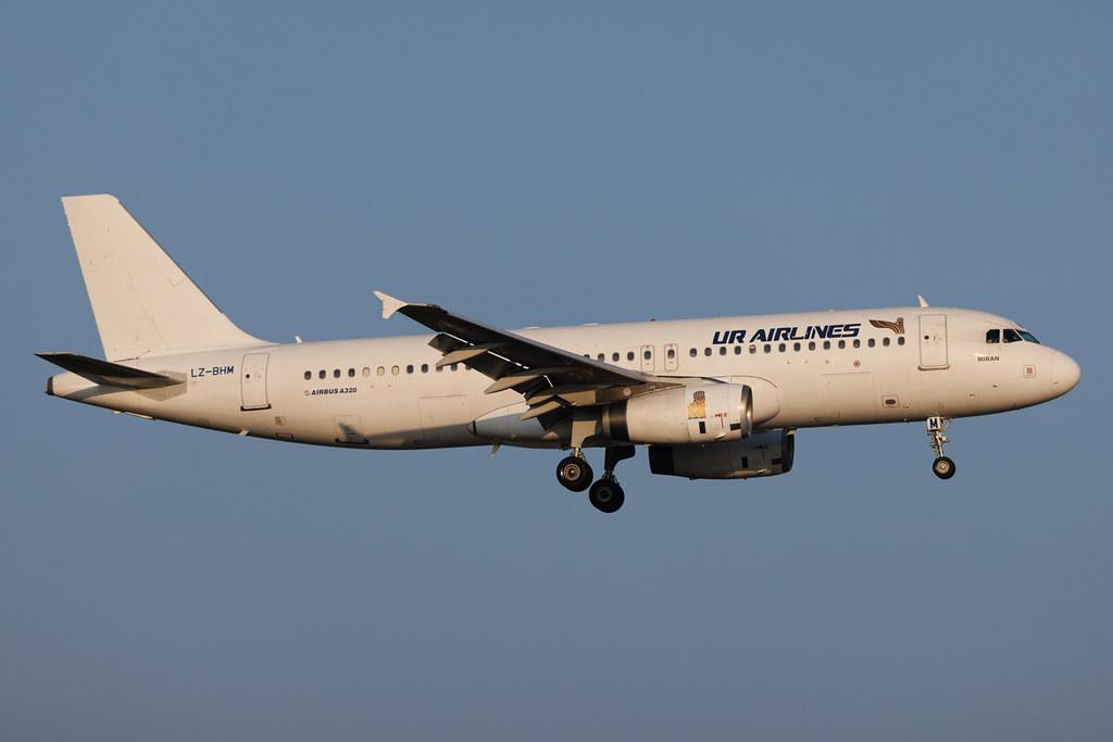 Copenhagen Airport: UR Airlines (UD / UBD) | Operator: BH Air | Airbus A320-232 A320 | LZ-BHM | MSN 2457