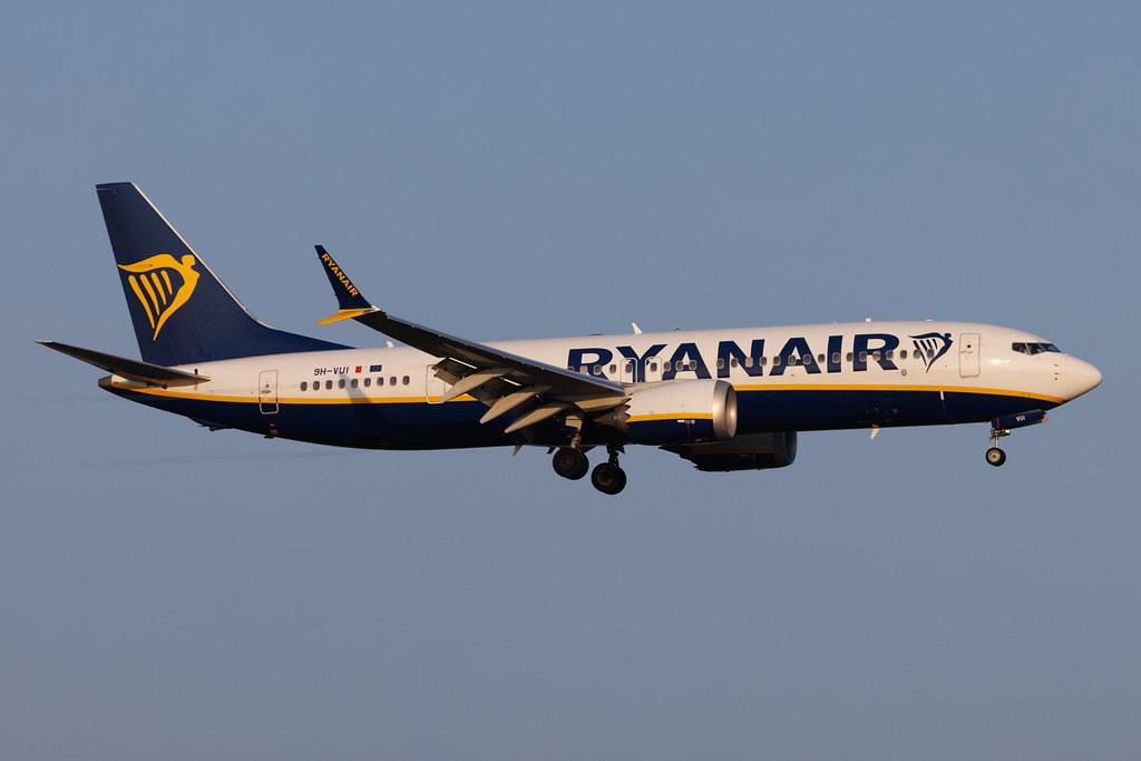 Copenhagen Airport: Ryanair (FR / RYR) | Operator: Malta Air | Boeing 737 MAX 8-200 B38M | 9H-VUI | MSN 62302