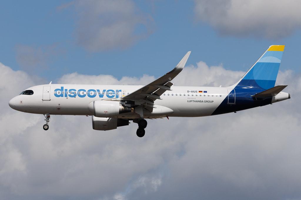 Frankfurt Airport: Discover Airlines (4Y / OCN) | Airbus A320-214 A320 | D-AIUS | MSN 07024