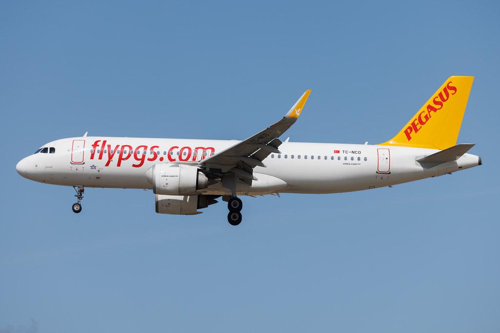Frankfurt Airport: Pegasus (PC / PGT) | Operator: Pegasus Airlines | Airbus A320-251N A20N | TC-NCO | MSN 10096