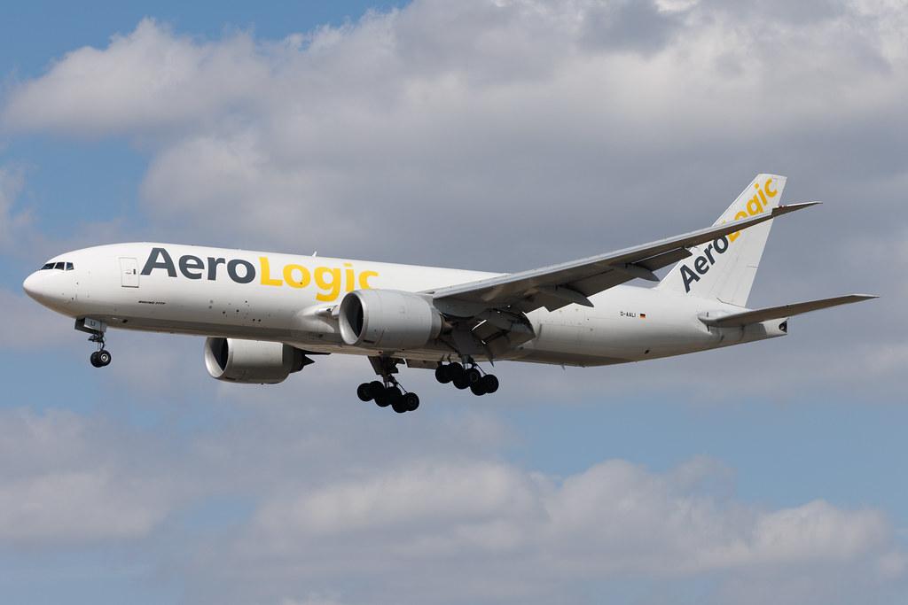 Frankfurt Airport: AeroLogic (3S / BOX) | Boeing 777-F6N B77L | D-AALI | MSN 37708
