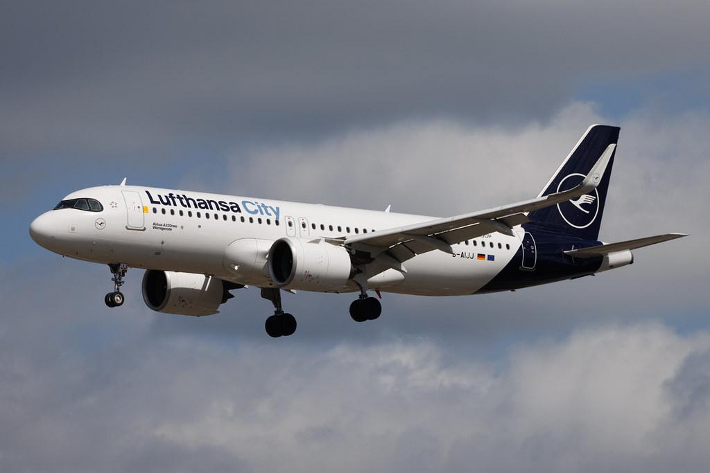 Frankfurt Airport: Lufthansa City (VL / LHX) | Airbus A320-271N A20N | D-AIJJ | MSN 11299