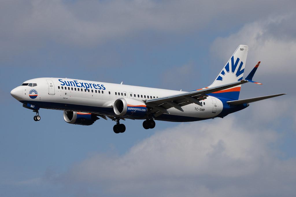 Frankfurt Airport: SunExpress (XQ / SXS) | Boeing 737 MAX 8 B38M | TC-SMP | MSN 61339