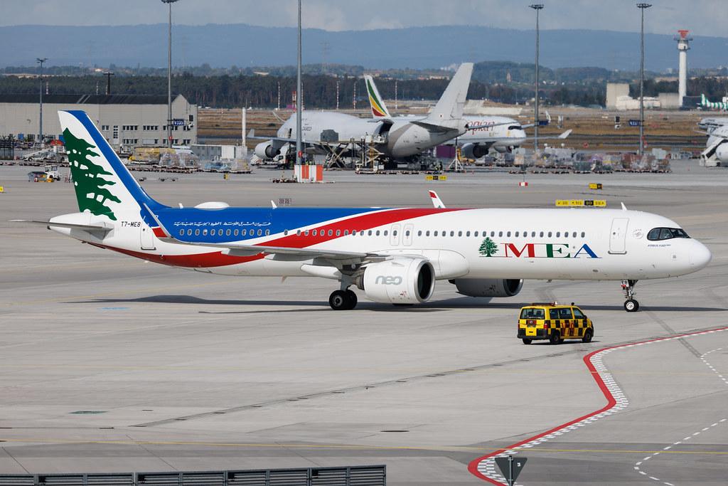 Frankfurt Airport: MEA (ME / MEA) | Airbus A321-271NX A21N | T7-ME8 | MSN 10221