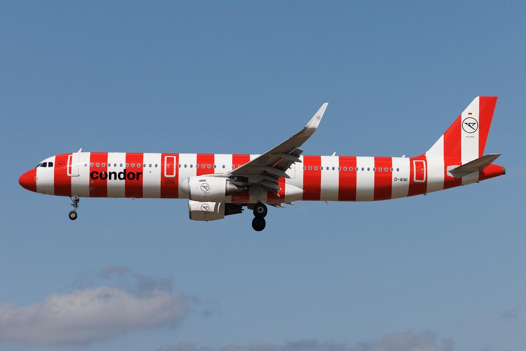 Frankfurt Airport: Condor (DE / CFG) | Livery: Red Passion Livery | Airbus A321-211 A321 | D-AIAI | MSN 07127