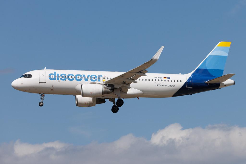Frankfurt Airport: Discover Airlines (4Y / OCN) | Airbus A320-214 A320 | D-AIUR | MSN 6985