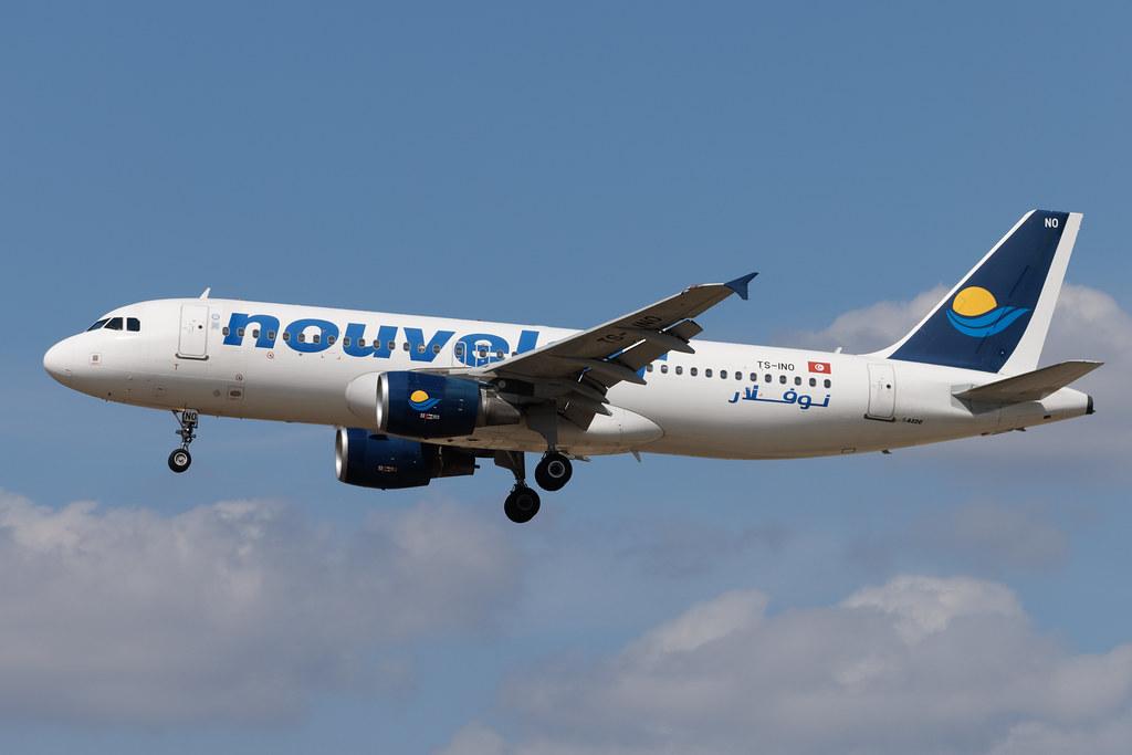 Frankfurt Airport: Nouvelair (BJ / LBT) | Operator: Nouvelair Tunisie | Airbus A320-214 A320 | TS-INO | MSN 3480