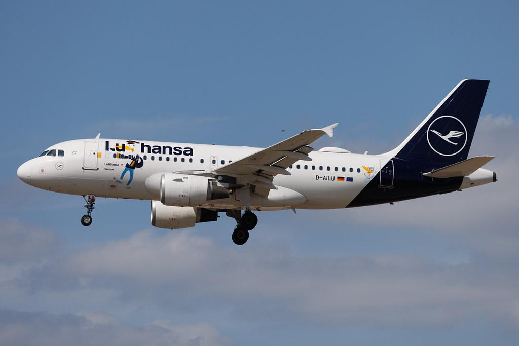 Frankfurt Airport: Lufthansa (LH / DLH) | Livery: Lu Sticker | Airbus A319-114 A319 | D-AILU | MSN 0744