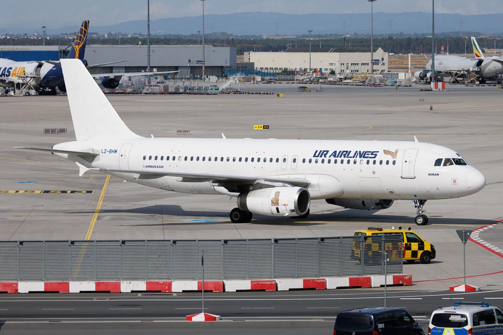 Frankfurt Airport: UR Airlines (UD / UBD) | Operator: BH Air | Airbus A320-232 A320 | LZ-BHM | MSN 2457