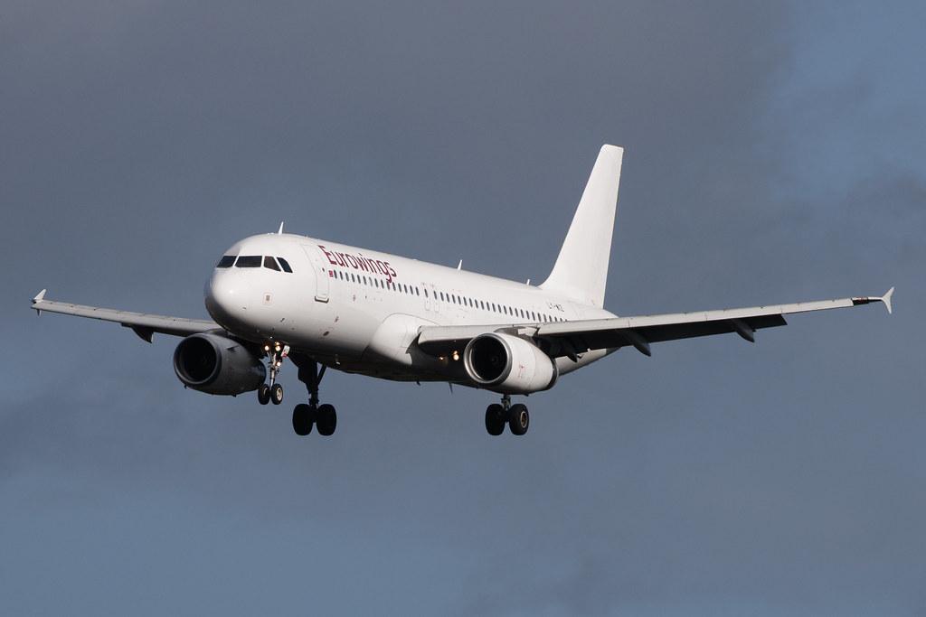 Hamburg Airport: Eurowings (EW / EWG) | Operator: GetJet Airlines | Airbus A320-232 A320 | LY-WIZ | MSN 03430