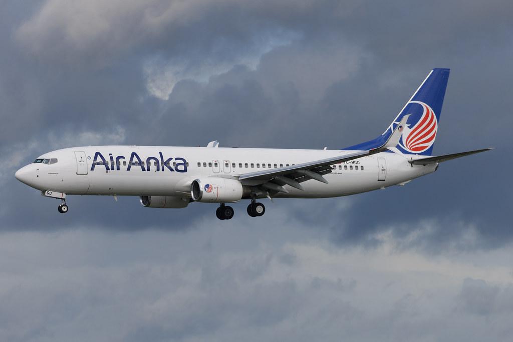Hamburg Airport: Air Anka (6K / TAH) | Boeing 737-85F B738 | TC-MGO | MSN 30006