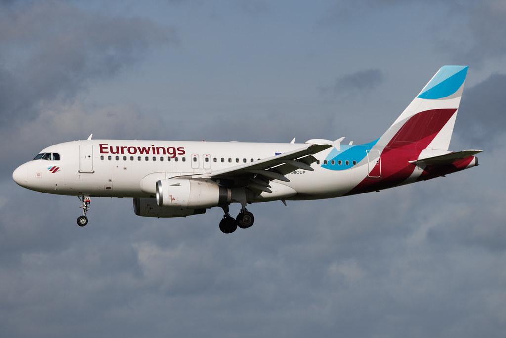 Hamburg Airport: Eurowings (EW / EWG) | Operator: Eurowings Europe | Airbus A319-132 A319 | 9H-EXY | MSN 05941
