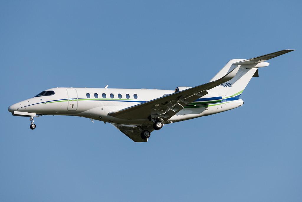 Hamburg Airport: Smartwings (QS / TVS) | Cessna Citation Longitude C700 | OK-JRL | MSN 700-0152