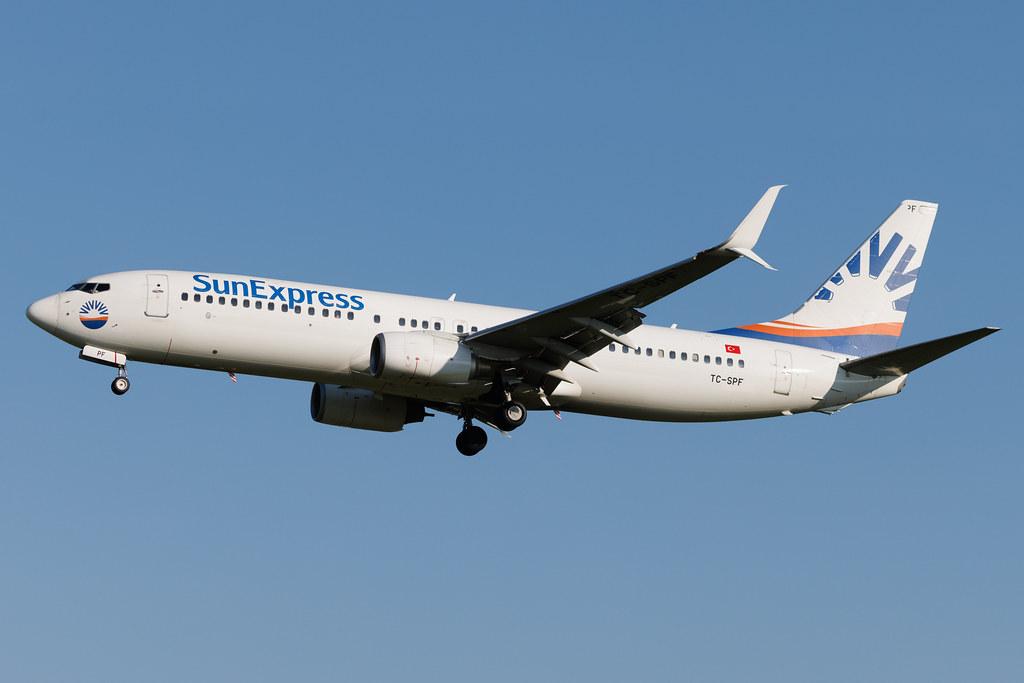 Hamburg Airport: SunExpress (XQ / SXS) | Boeing 737-8K5 B738 | TC-SPF | MSN 39093