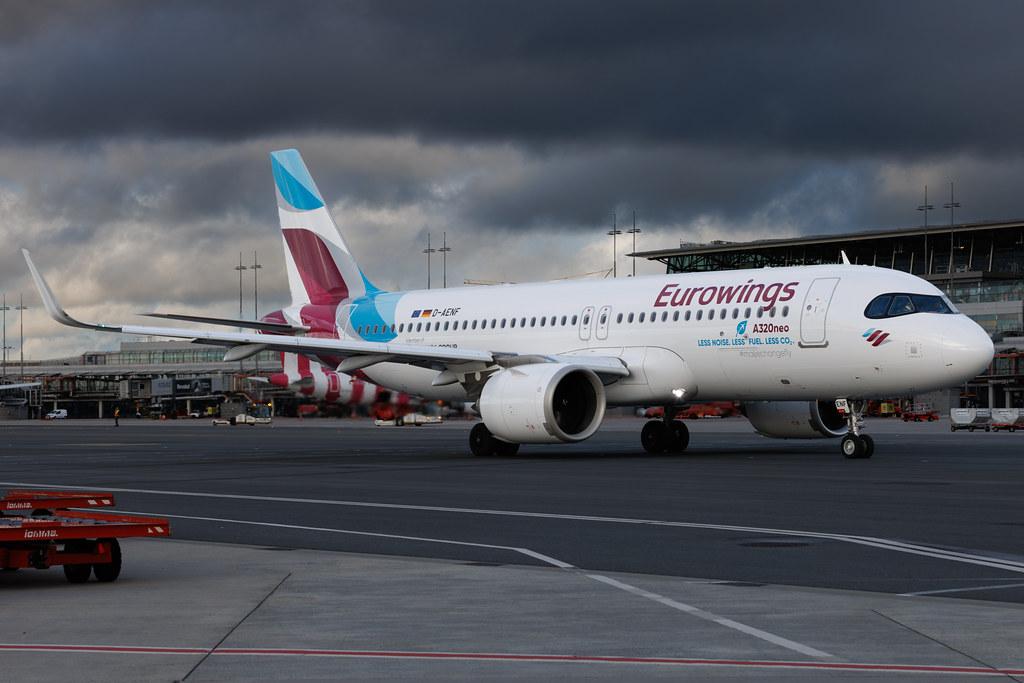 Hamburg Airport: Eurowings (EW / EWG) | Airbus A320-251N A20N | D-AENF | MSN 10674