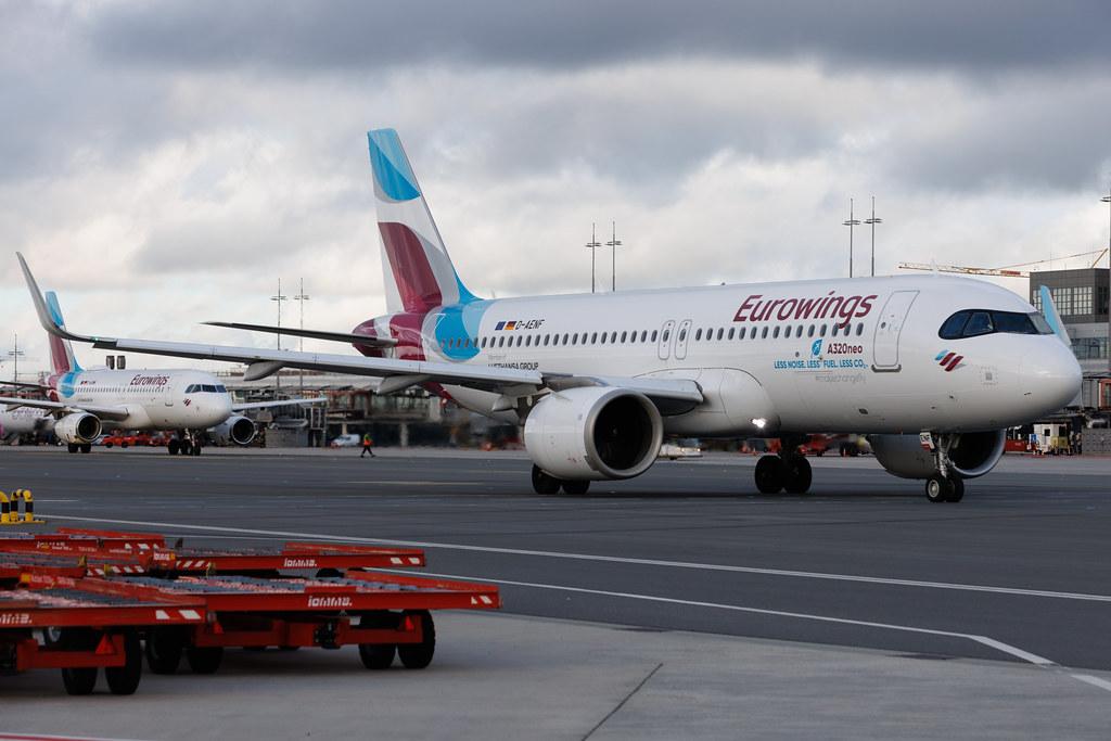 Hamburg Airport: Eurowings (EW / EWG) | Airbus A320-251N A20N | D-AENF | MSN 10674